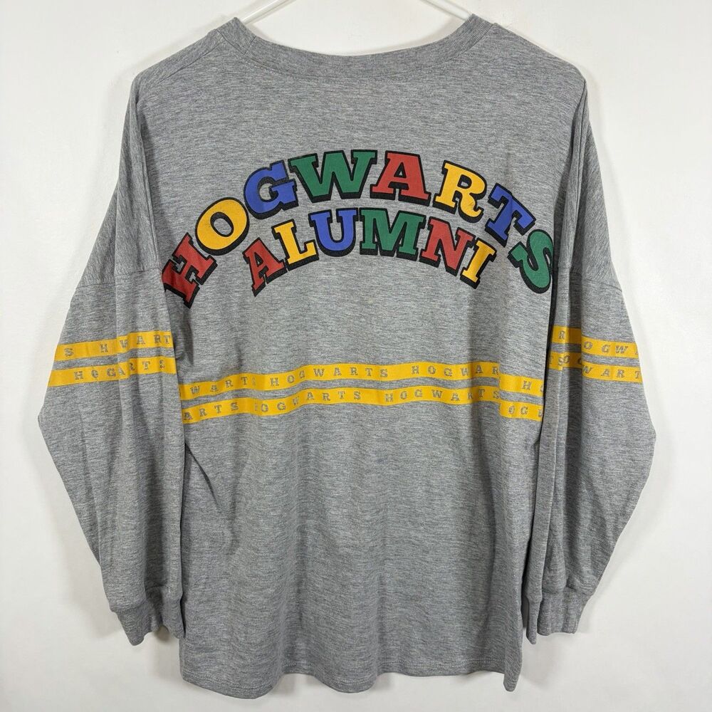 Wizarding World Of Harry Potter Hogwarts Alumni Long Sleeve T Shirt Womens XL